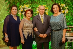 Silvana Bezerra, Bárbara e Eymard Freire e Moema Mota