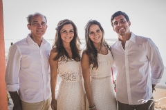 Luís Cláudio Brasil, Cristina Brasil, Marina Brasil e Felipe Holanda