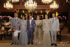 David, Benicio, Rebeca Colares, Ricardo, Taciana, Rafaela e Ricardo Cortez