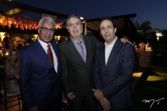 Joao Caminha, Luiz Carlos e Walkimar Santos