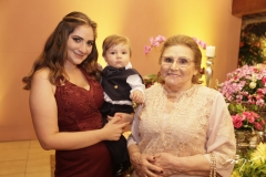 Laila e Benito Cortez e Josemaria Cortez