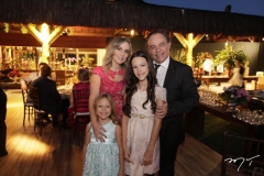 Leticia, Laura, Larissa e Eduardo Leite