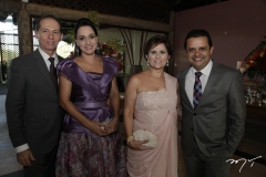 Randal e Carmen Pompeu, Micheline e Germano Albuquerque