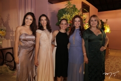 Renata e Maria Venancio, Neusa Falcão, Claudia Quental e Sara Philomeno