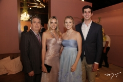 Walkimar Santos, Lena Santos, Leticia Pontes e Leonardo Marinho