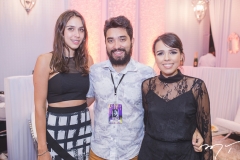 Camila Neves, Lucas Magno e Rafa Eleutério