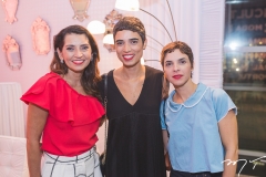 Márcia Travessoni, Luana Pontes e Paula Tesser