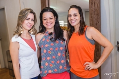 Ticia Verissimo, Sarah Alencar e Lorena Lourenço