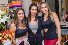 Vanessa Melo, Carla Laprovitera e Ingrid Gurgel