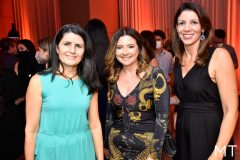 Zeina Latif, Emilia Buarque e Ilmar Vasconcelos