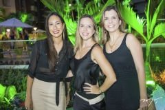 Letícia Nakiri, Isabela Barros Leal e Flávia Ibiapina