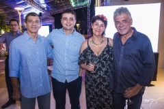 Francisco Issa, Felipe Brito, Beta Pinheiro e Ricardo Marinho