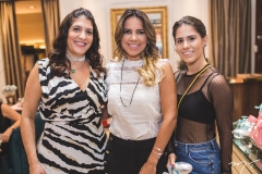 Elisa Oliveira, Ana Carolina Fontenele e Nathália Nogueira
