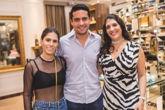 Nathália Nogueira, Victor Oliveira e Elisa Oliveira