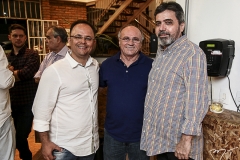 Marcos Oriá, Vando Figueiredo e Totonho Laprovítera