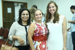 Caroline Siervo, Ana Lúcia Rocha e Micheline Correia