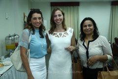 Márcia Travessoni, Caroline Siervo e Micheline Correia