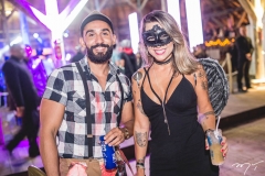 Luis Fernandes e Agata Xelman