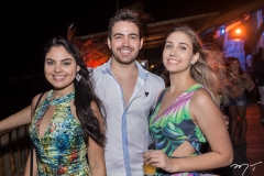 Milena Cavalcante, Elano Holanda e Mariana Feire
