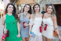 Natália Silveira, Mariana Braga, Nyele Alves e Erika Benício