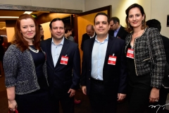 Aline e Igor Barroso Queiroz, Germano e Carol Belchior
