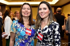 Ana Flávia Alcantara e Agueda Muniz