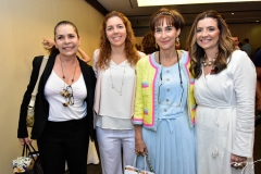 Dora Andrade, Ticiana Rolim, Viviane Senna e Emília Buarque