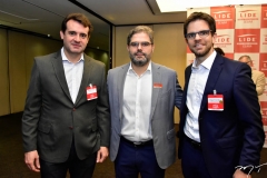 Fernando Gurgel, Edson Queiroz Neto e Thiago Fernandes