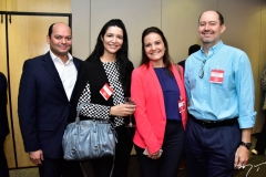 Otilio Ferreira, Manuela Macedo, Cristina e Charles Boris