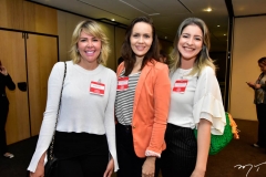 Patricia Dias, Cintia Sampaio e Liliane Pinheiro