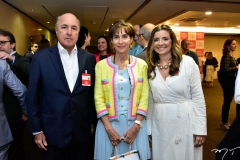 Silvio Frota, Viviane Senna e Emilia Buarque