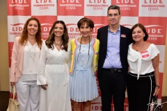 Ticiana Rolim, Emilia Buarque, Viviane Senna, Geraldo Luciano e Ana Maria Studart