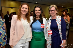 Ticiana Rolim, Márcia Travessoni e Bia Perligeiro