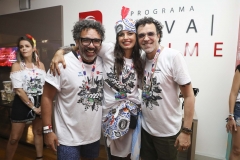 Simoninha, Emanuelle Araújo e Paulinho Moska