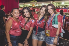 Inha, Uila Barreto, Marcela Santiago e Lina Franck