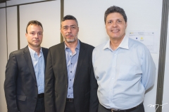 Daniel Serpa, Ricardo Pereira e Marcos de Oliveira