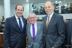 César Ribeiro, Henry Campos e Inácio Arruda