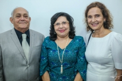 Durval Aires, Nailde Pinheiro e Izolda Cela