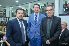 Eduardo Oliveira, Roberto Victor e Fabiano Piúba