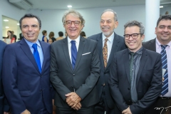 Juvêncio Viana, Arialdo Pinho, Inácio Arruda e Fabiano Piúba