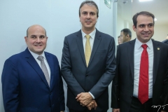 Roberto Cláudio, Camilo Santana e Salmito Filho