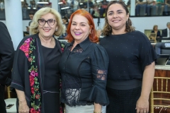 Socorro França, Vanja Fontenele e Adriana Ferreira Gomes