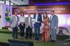 Beto Studart, Izolda Cela, Max Perlingeiro, Camilo Santana, Emilia Buarque e Edson Queiroz Neto