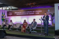 Camilo Santana recebe filiados do Lide Ceará