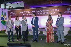 Camilo Santana recebe filiados do Lide Ceará