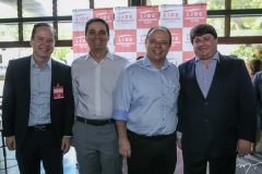 Lisandro Fujita, Denis Bezerra, Cláudio Pinho e George Lima