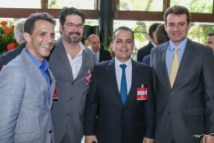 Raul Amaral, André Pires, Germano Belchior e Fernando Gurgel