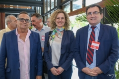 Tarcisio Pequeno, Karla Abrão e Flávio Ataliba