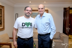 Edson Queiroz Neto e Dráuzio Varella