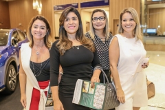 Jane Melo, Amanda Domentilia, Diana Vieira e Camila Holanda